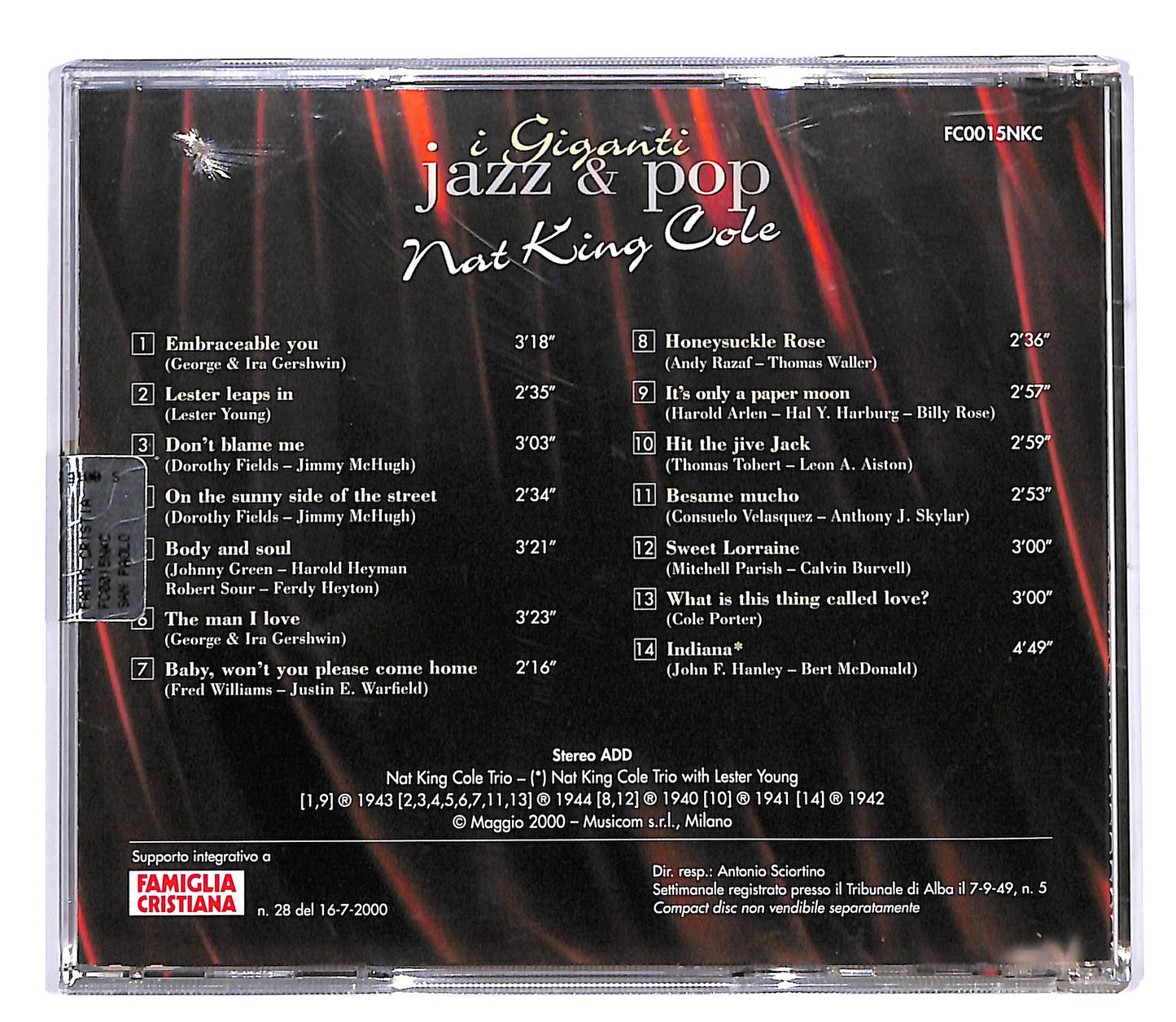 EBOND Nat King Cole - Nat King Cole EDITORIALE CD CD060341