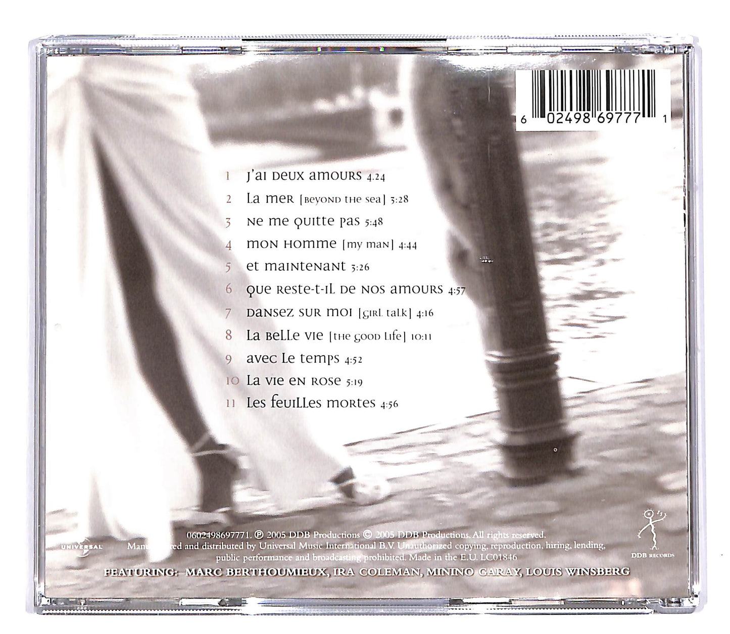 EBOND Dee Dee Bridgewater - J'Ai Deux Amours CD CD060361