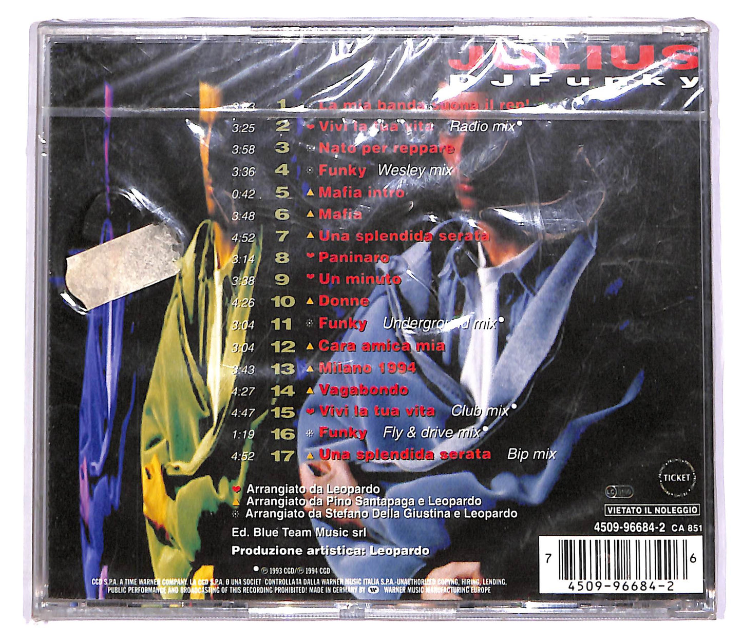 EBOND Julius - DJFunky - La mia Banda Suona Il Rep CD CD060605