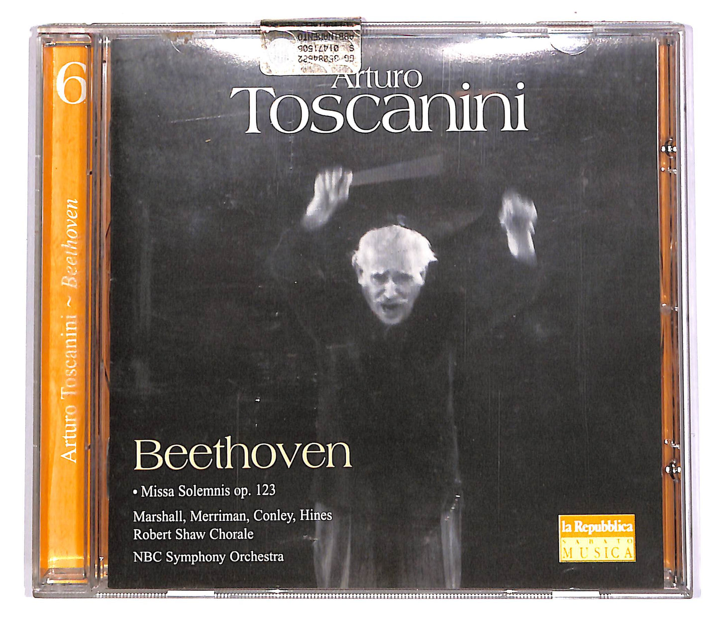 EBOND Arturo Toscanini - Beethoven - Missa Solemnis - Vol.6 EDITORIA CD CD060623
