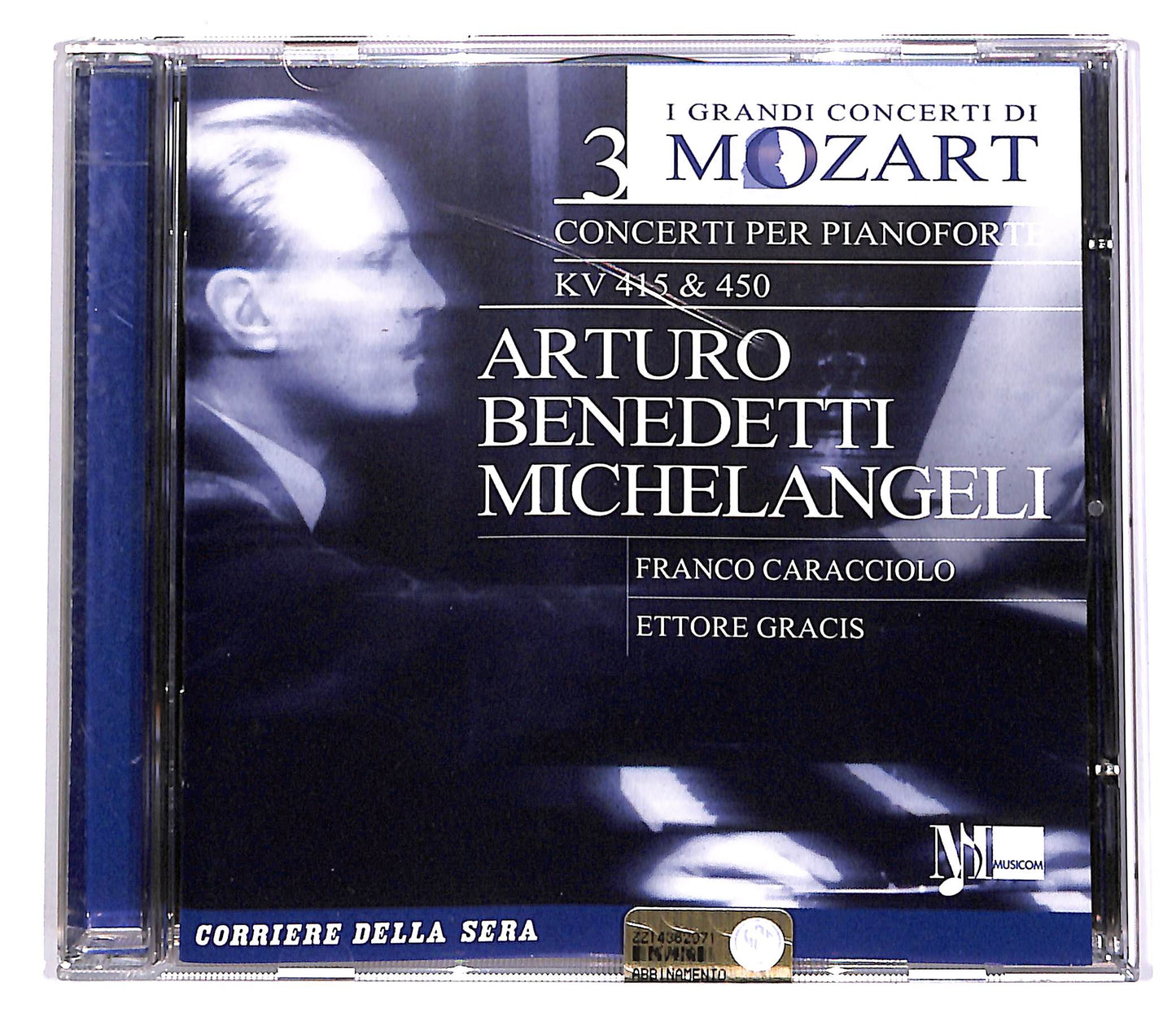 EBOND I Grandi Concerti DI Mozart Vol.3 - Benedetti Michelangeli EDI CD CD060641