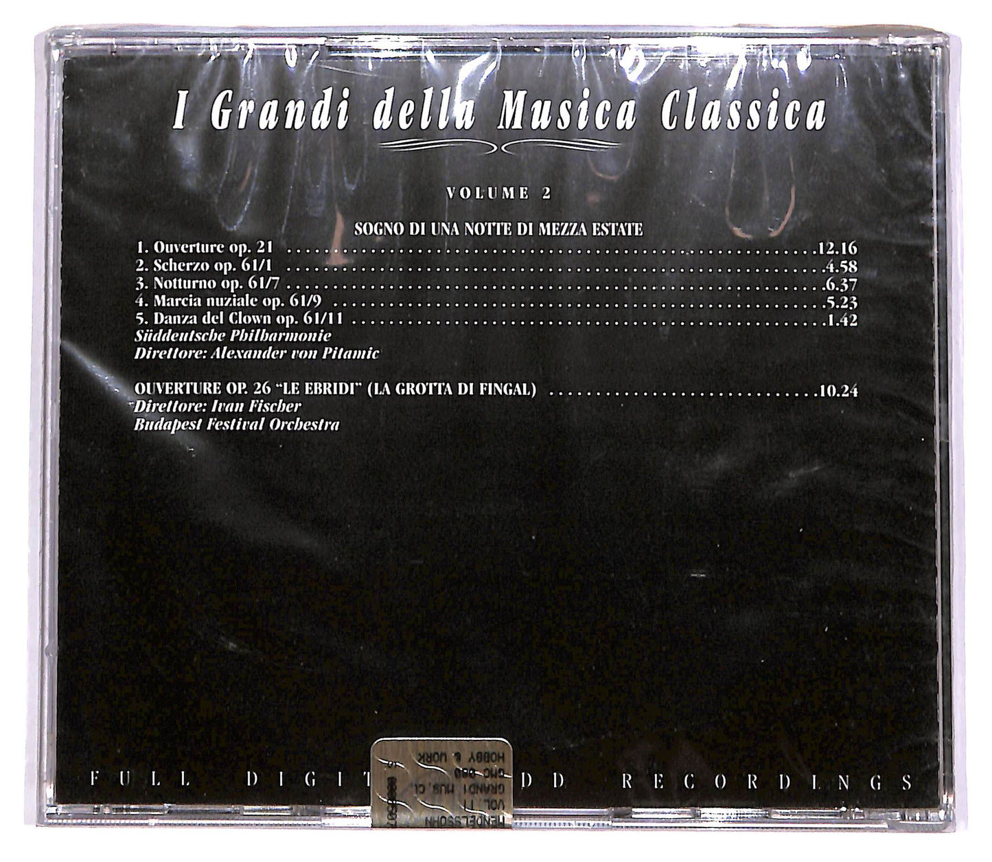 EBOND Mendelssohn II - Volume II EDITORIALE CD CD060713