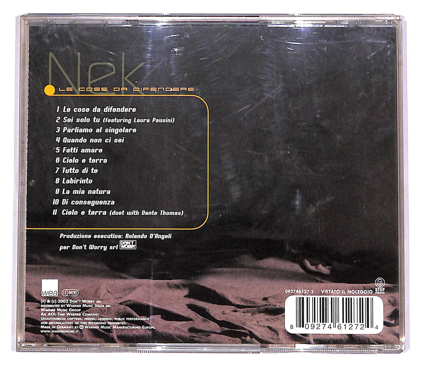 EBOND Nek - Le Cose Da Difendere CD CD060735