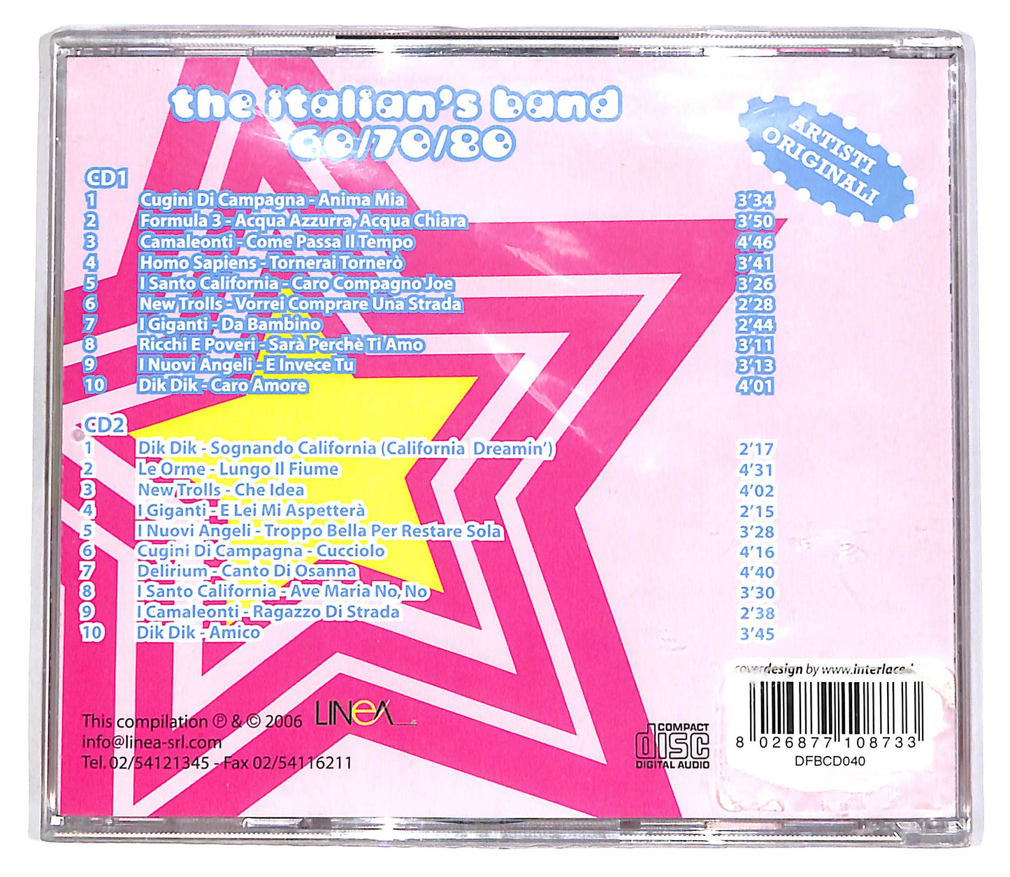 EBOND Various - The Italian's Band 60/70/80 vol.3 (2 dischi) CD CD060903