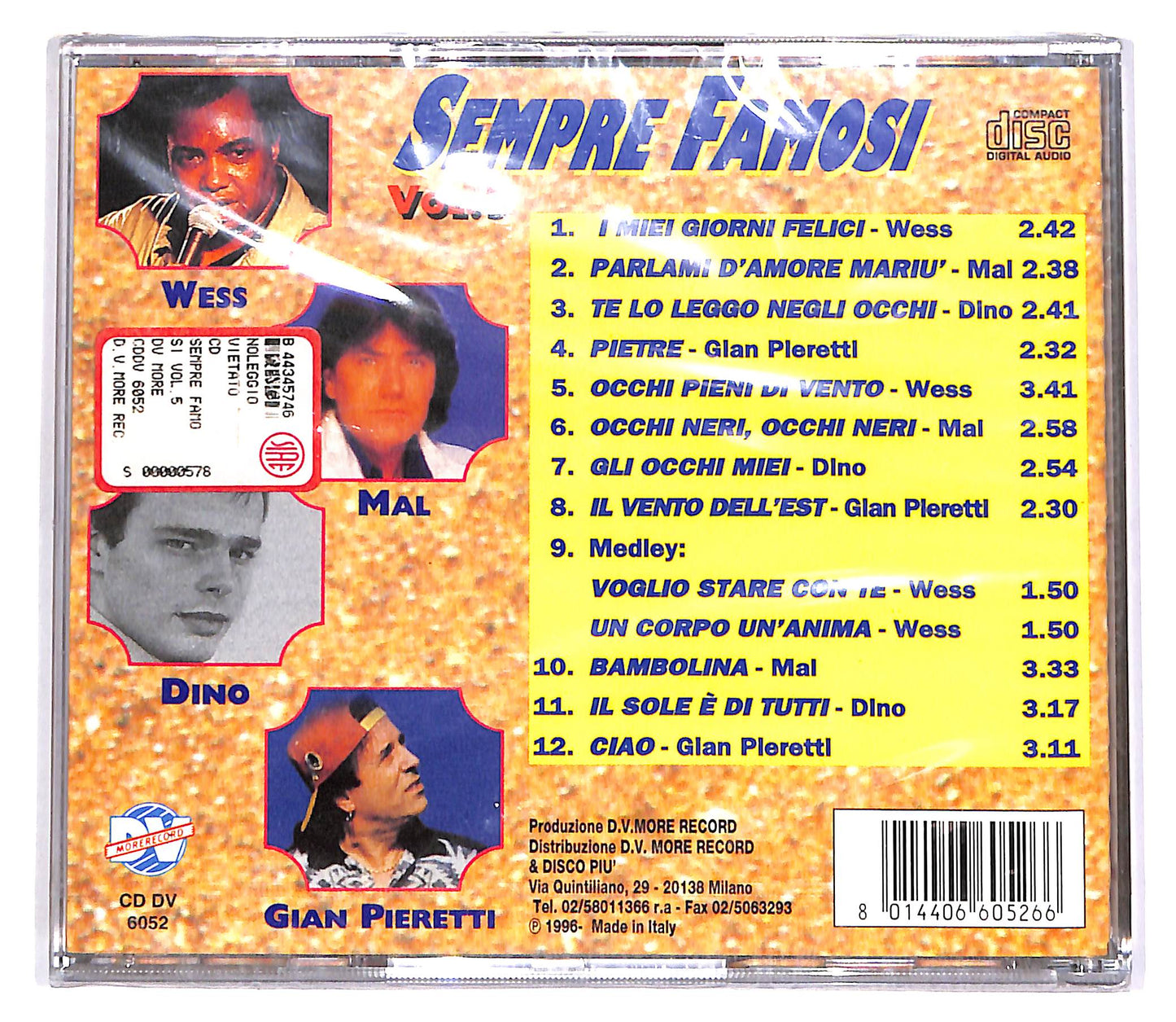 EBOND Various - Sempre Famosi Vol.5 CD CD060935