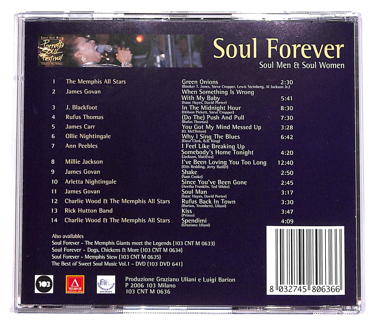 EBOND Soul Forever - Soul Men & Soul Women CD CD061005