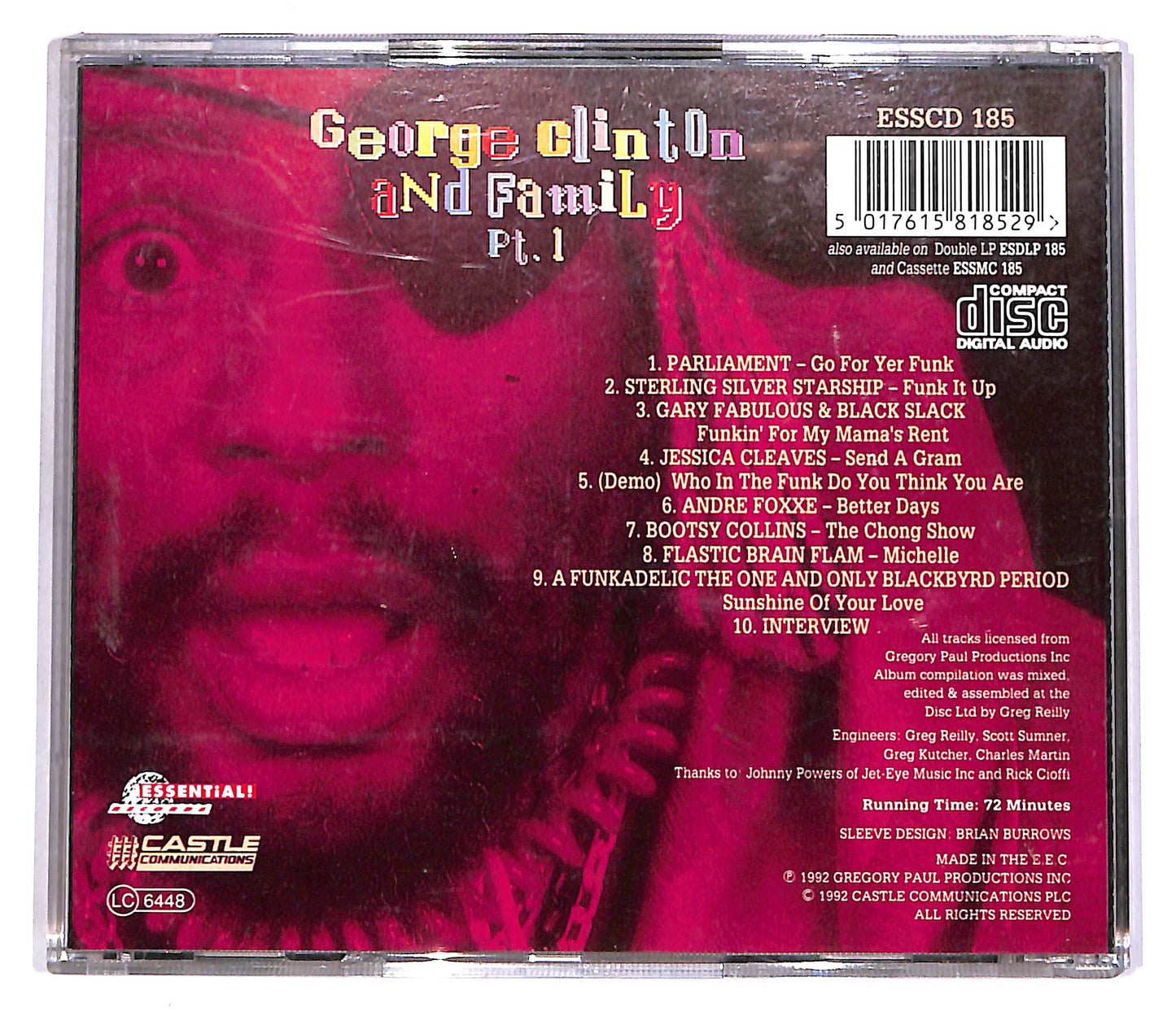 EBOND Various - George Clinton And Family Pt. 1 CD CD061060