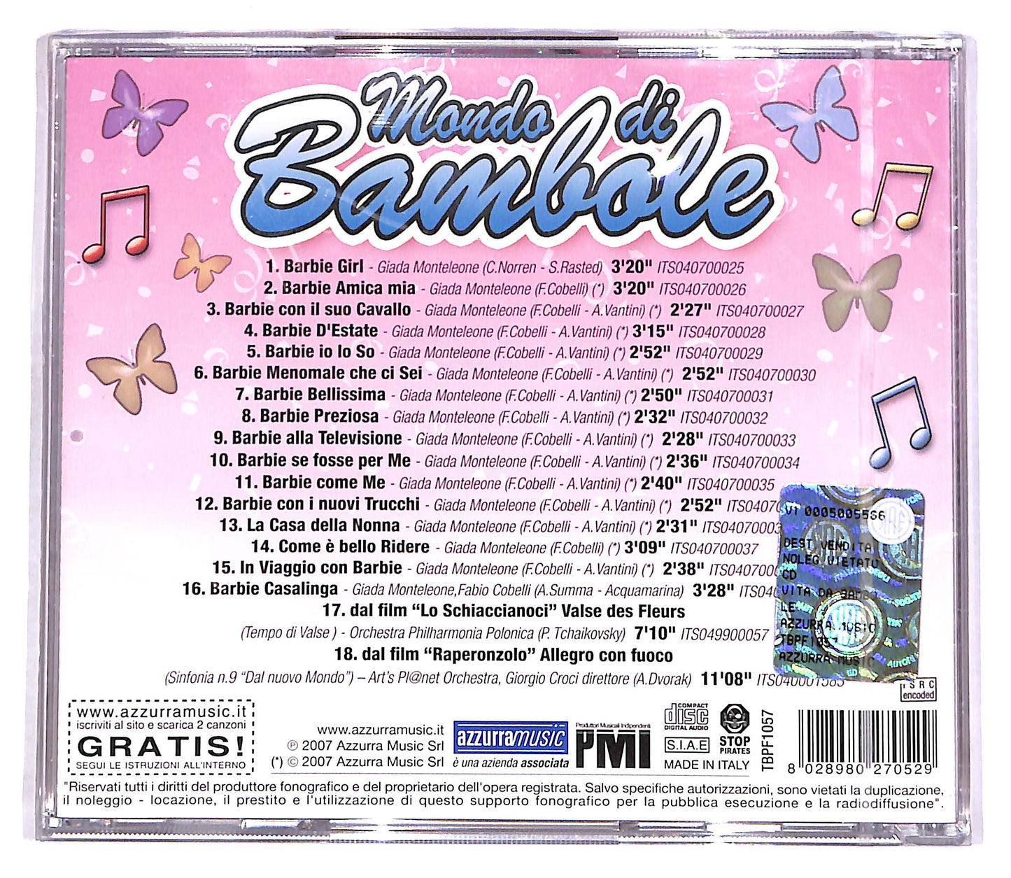 EBOND Various - Mondo Di Bambole CD CD061112