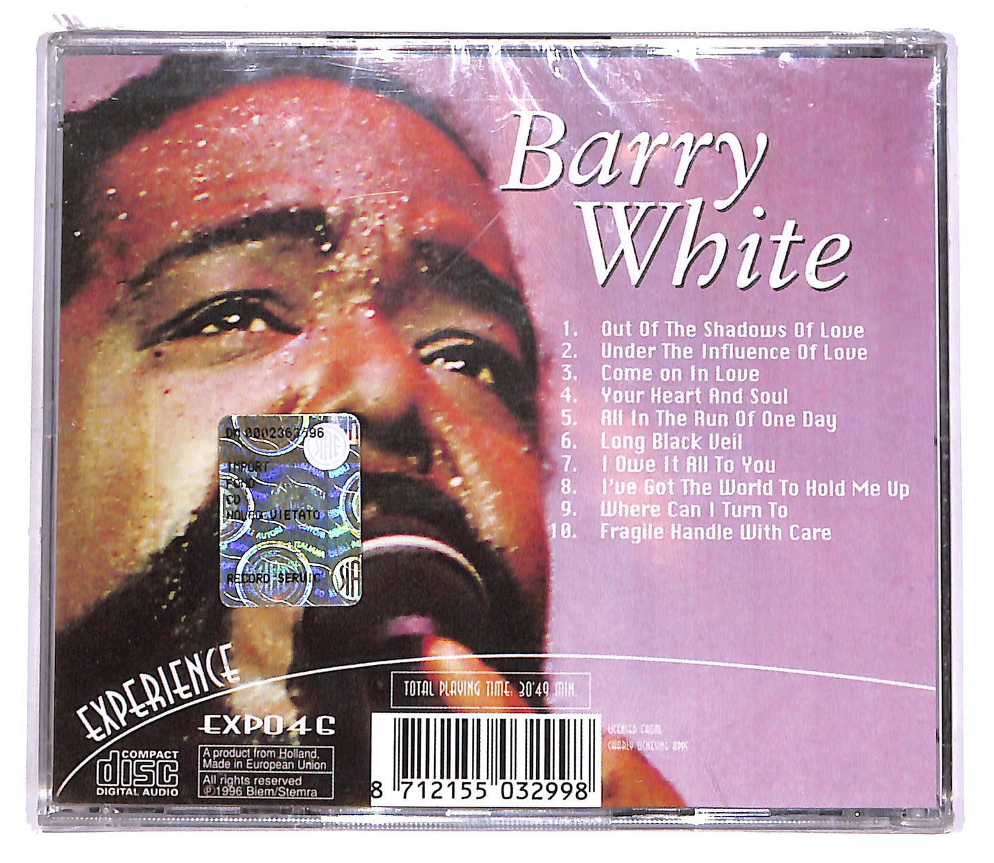 EBOND Barry White - Barry White CD CD061153