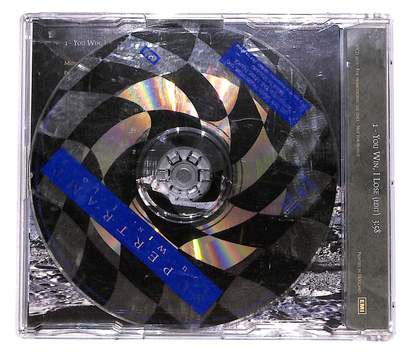 EBOND Supertramp - You Win, I Lose PROMO CD CD061163