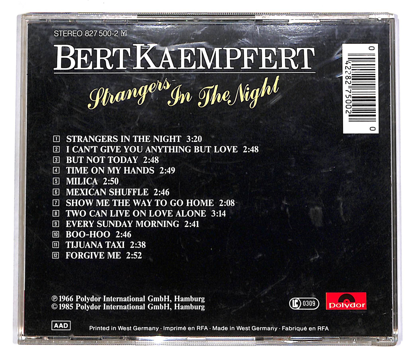 EBOND Bert Kaempfert - Strangers In The Night CD CD061241