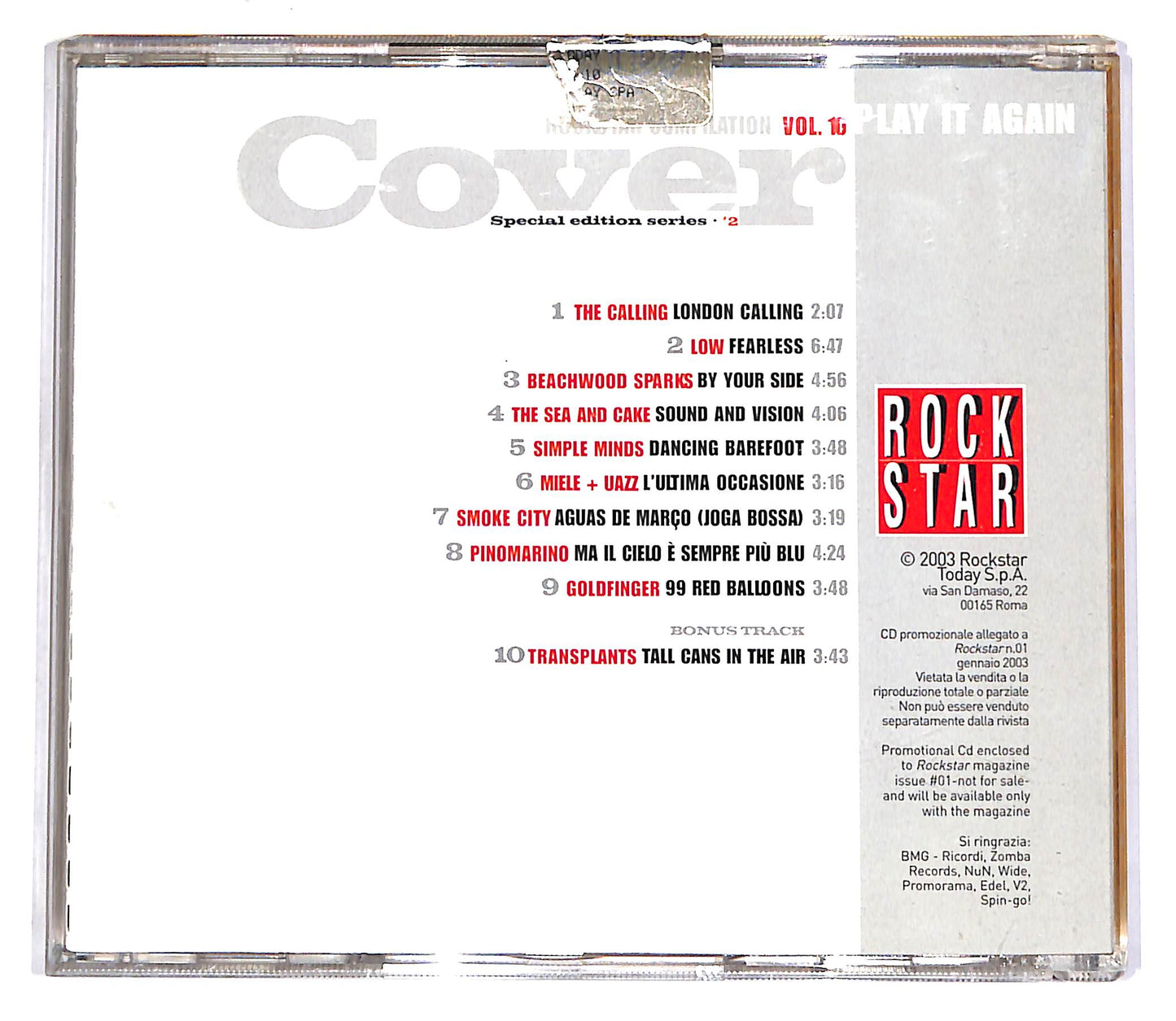 EBOND Rockstar Compilation - Special Edition Series 2 Vol. 10 EDITOR CD CD061243