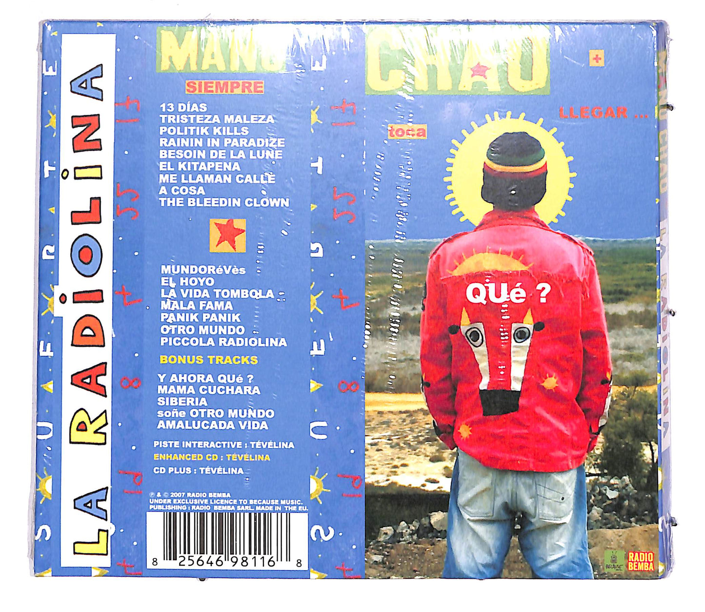 EBOND Manu Chao - La Radiolina CD CD061252