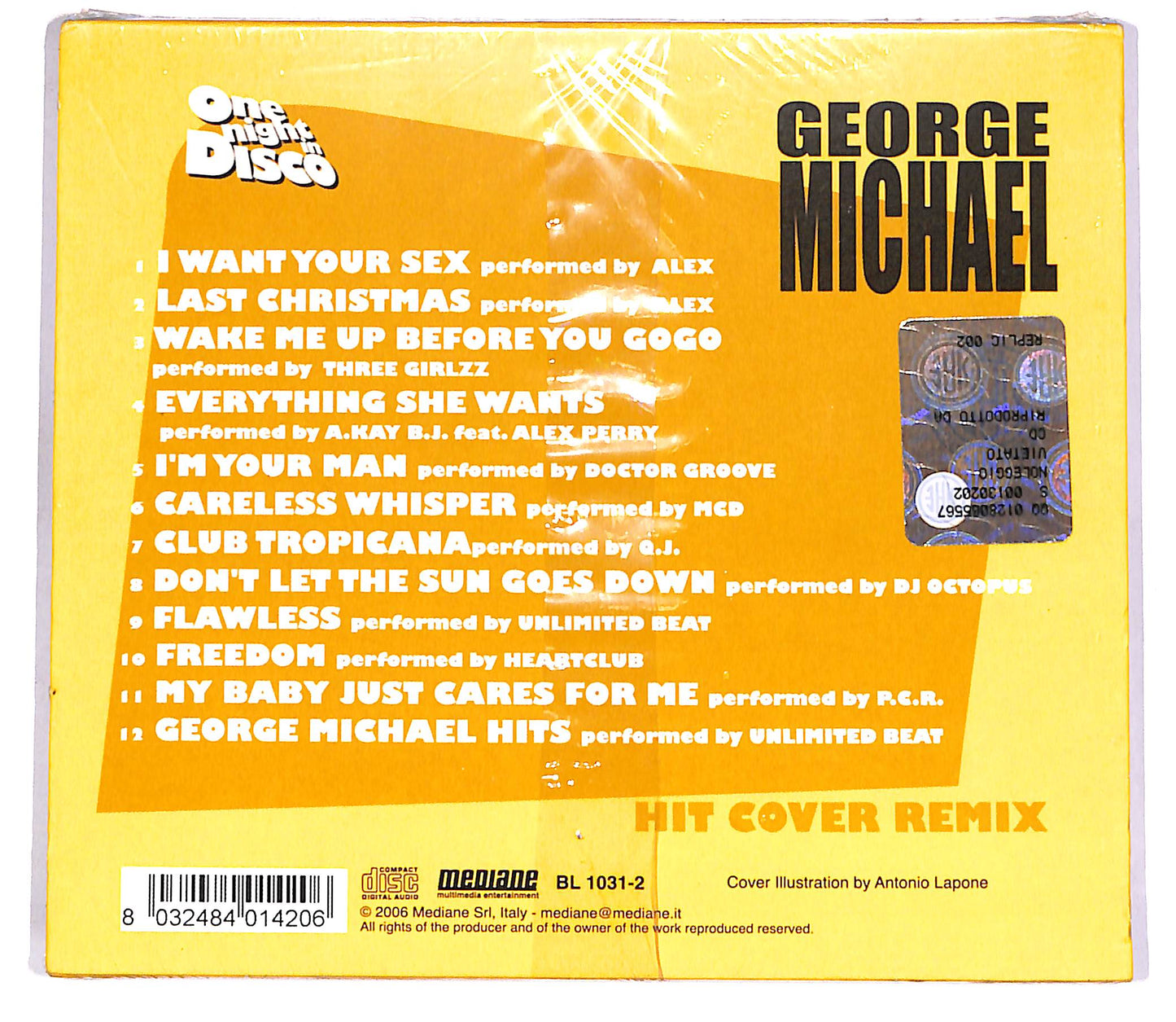 EBOND Various - One Night In Disco - George Michael CD CD061318