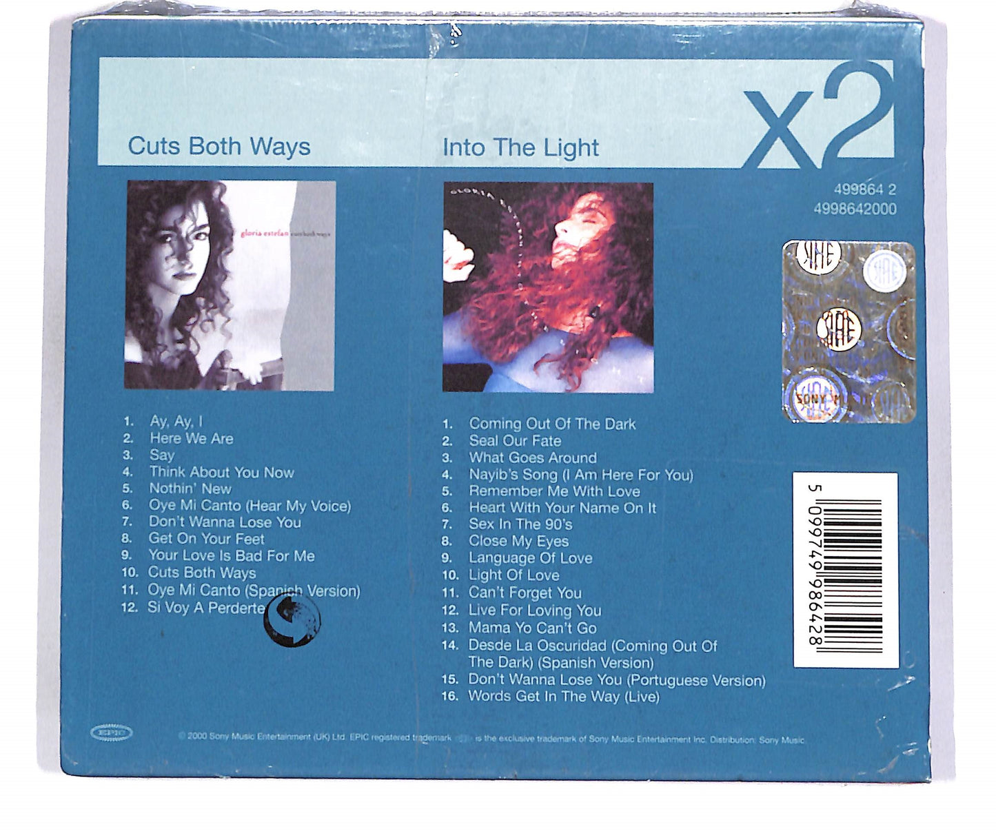 EBOND Gloria Estefan - Cuts Both Ways / Into The Light (2 dischi) CD CD061351
