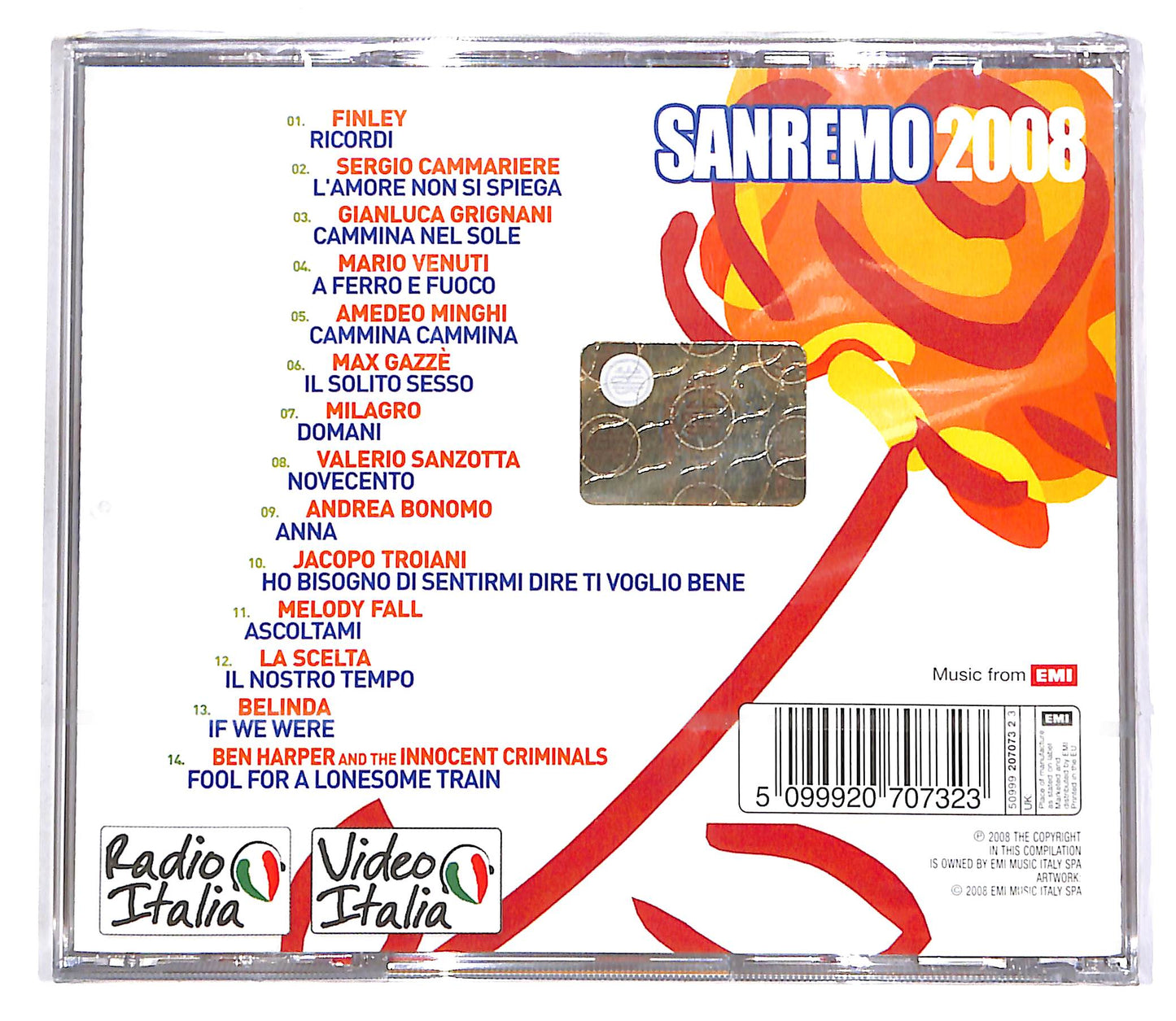 EBOND Various - Sanremo 2008 CD CD061412