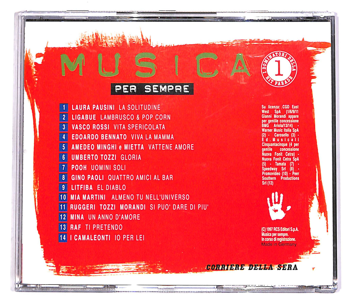 EBOND Musica Per Sempre - I Dominatori Della Hit Parade EDITORIALE CD CD061433