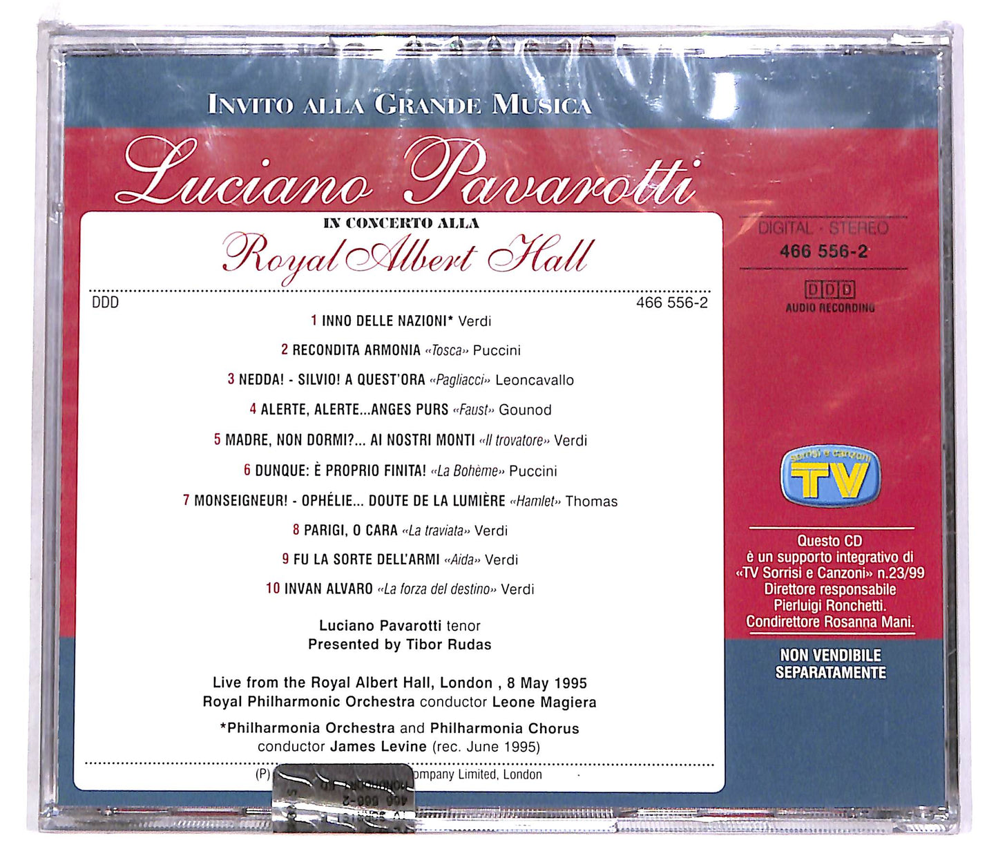 EBOND Invito Alla Grande Musica - Luciano Pavarotti Vol.1 EDITORIALE CD CD061507