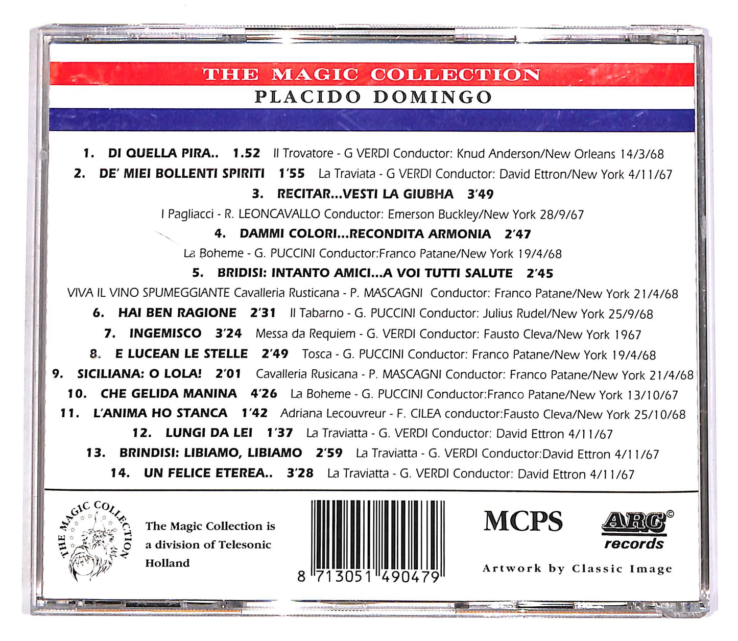 EBOND Placido Domingo - The Magic Collection CD CD061526
