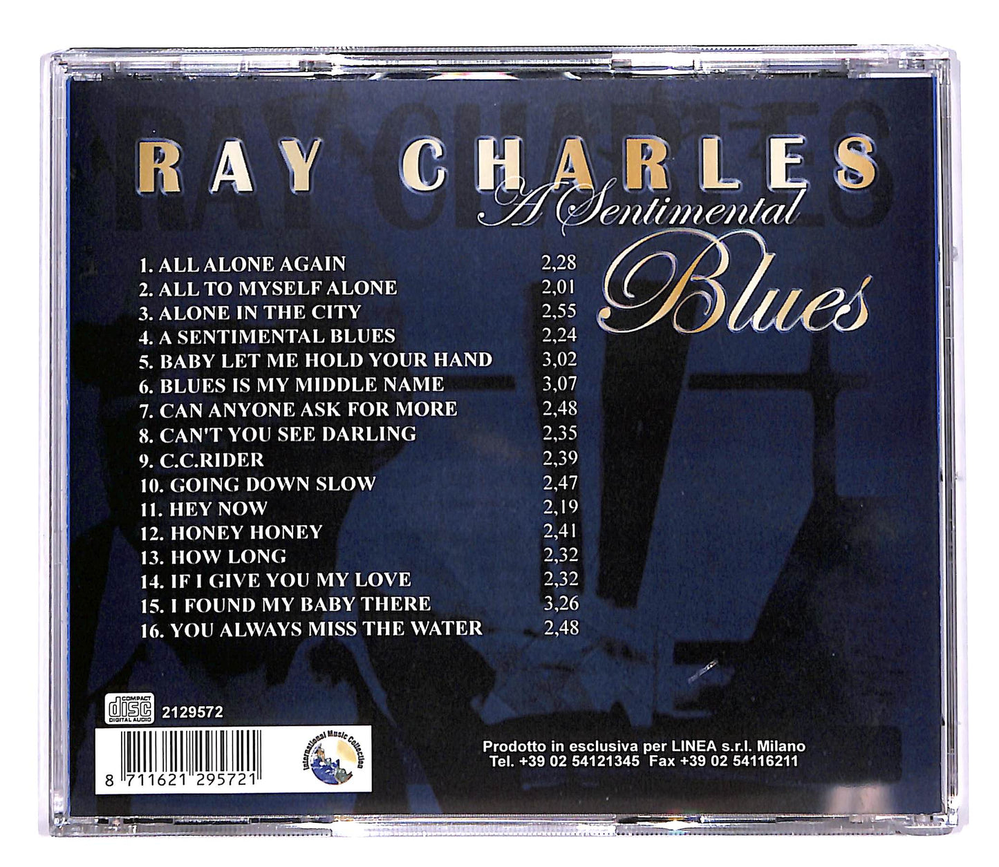 EBOND Ray Charles - a sentimental Blues CD CD061840