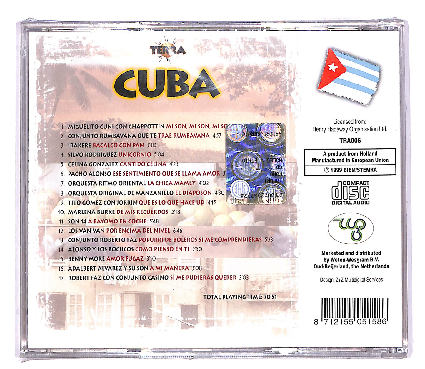 EBOND Various - Cuba CD CD061853