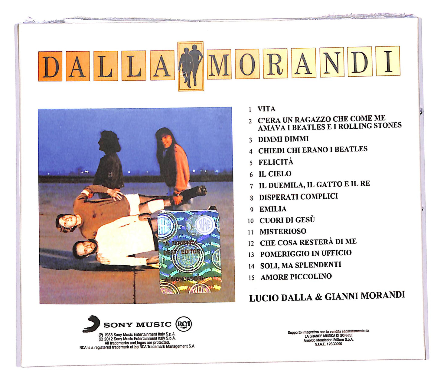 EBOND Lucio Dalla e Gianni Morandi - Dalla Morandi EDITORIALE CD CD061904