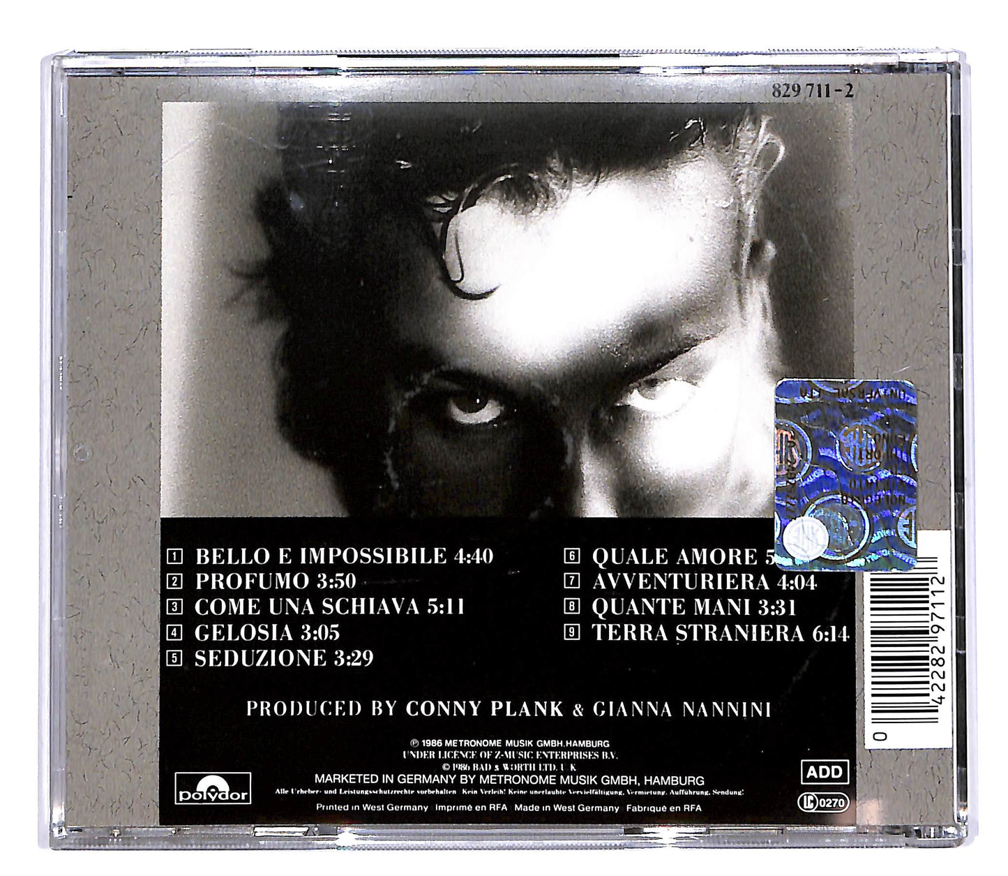 EBOND Gianna Nannini - Profumo CD CD061926