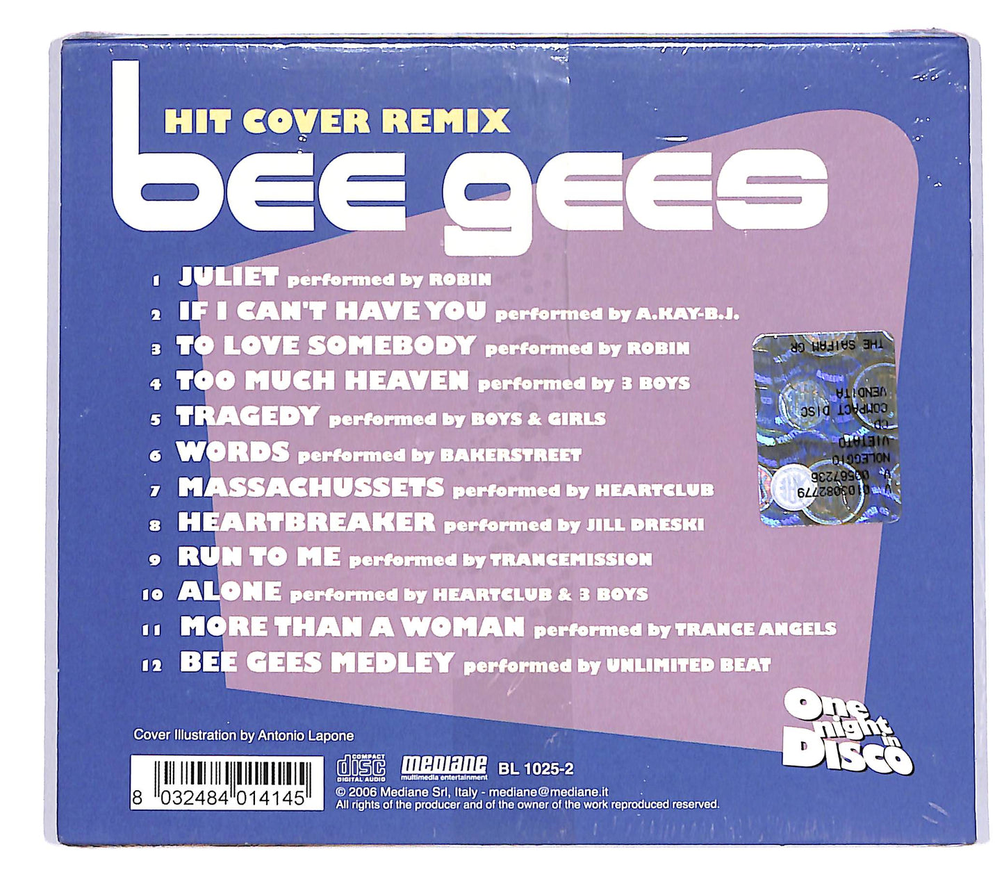 EBOND Various - One Night In Disco - Bee Gees CD CD061927