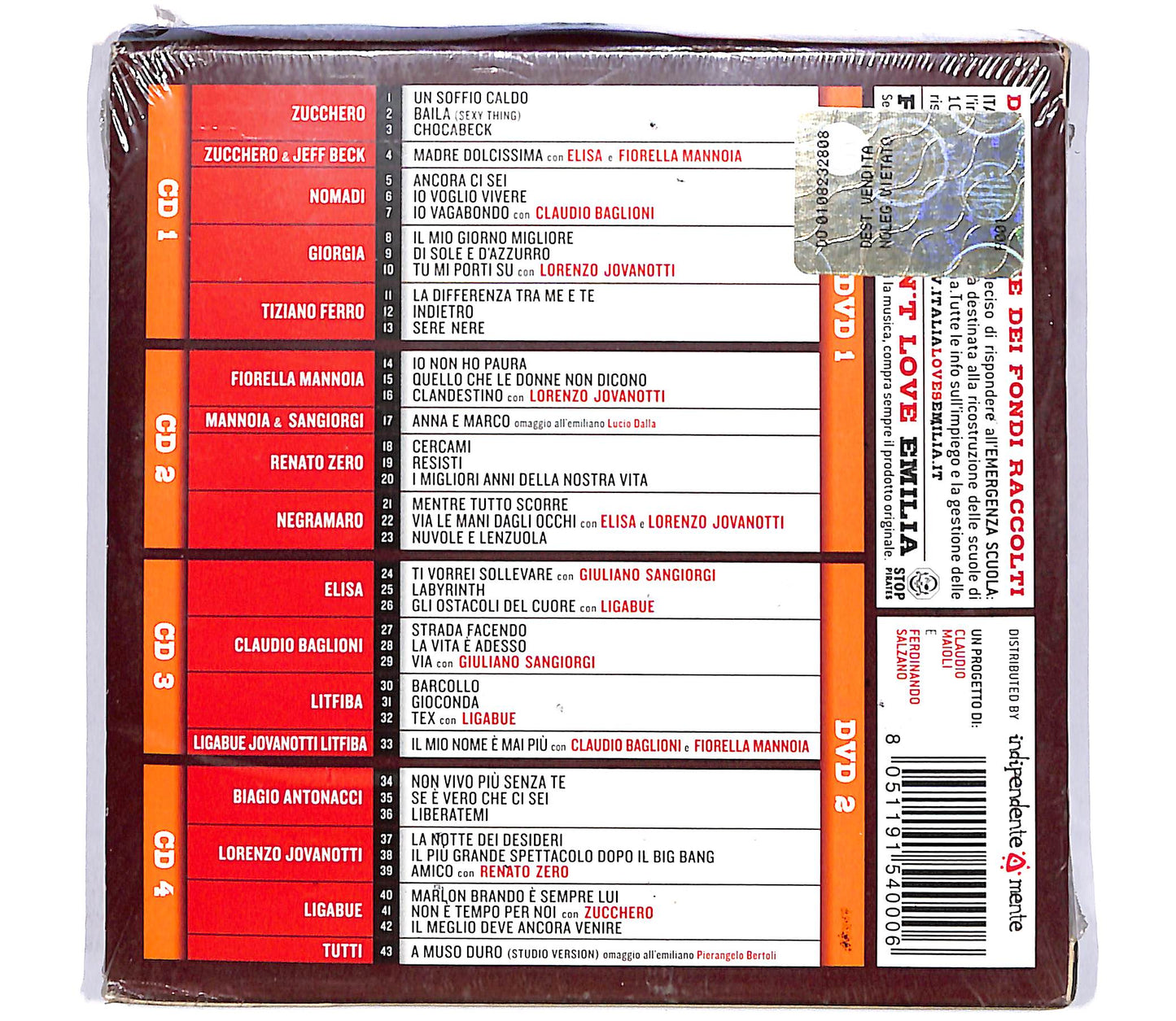 EBOND Various - Italia Loves Emilia CD CD062001