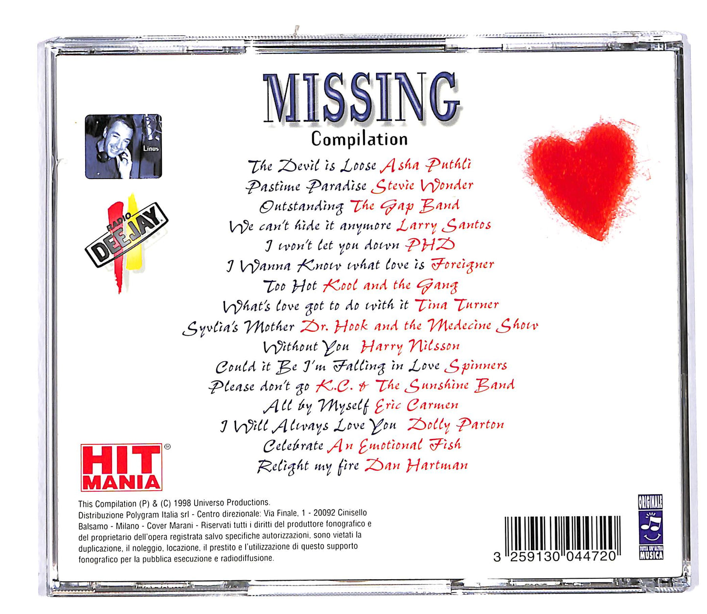 EBOND Various - Missing CD CD062015