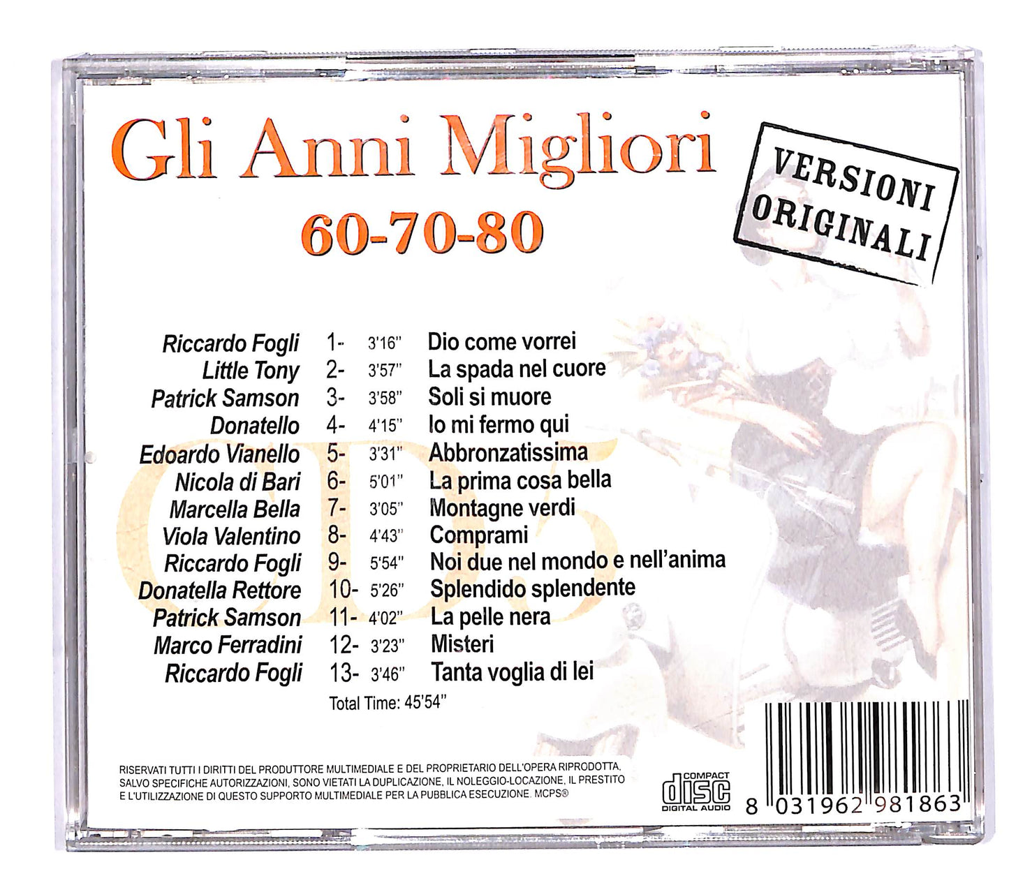 EBOND Various - gli anni migliori 60-70-80 vol.5 CD CD062053