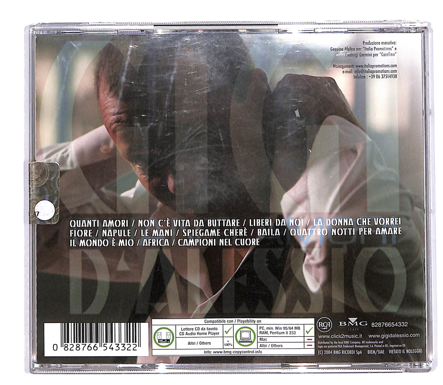 EBOND Gigi D'Alessio - Quanti Amori CD CD062135