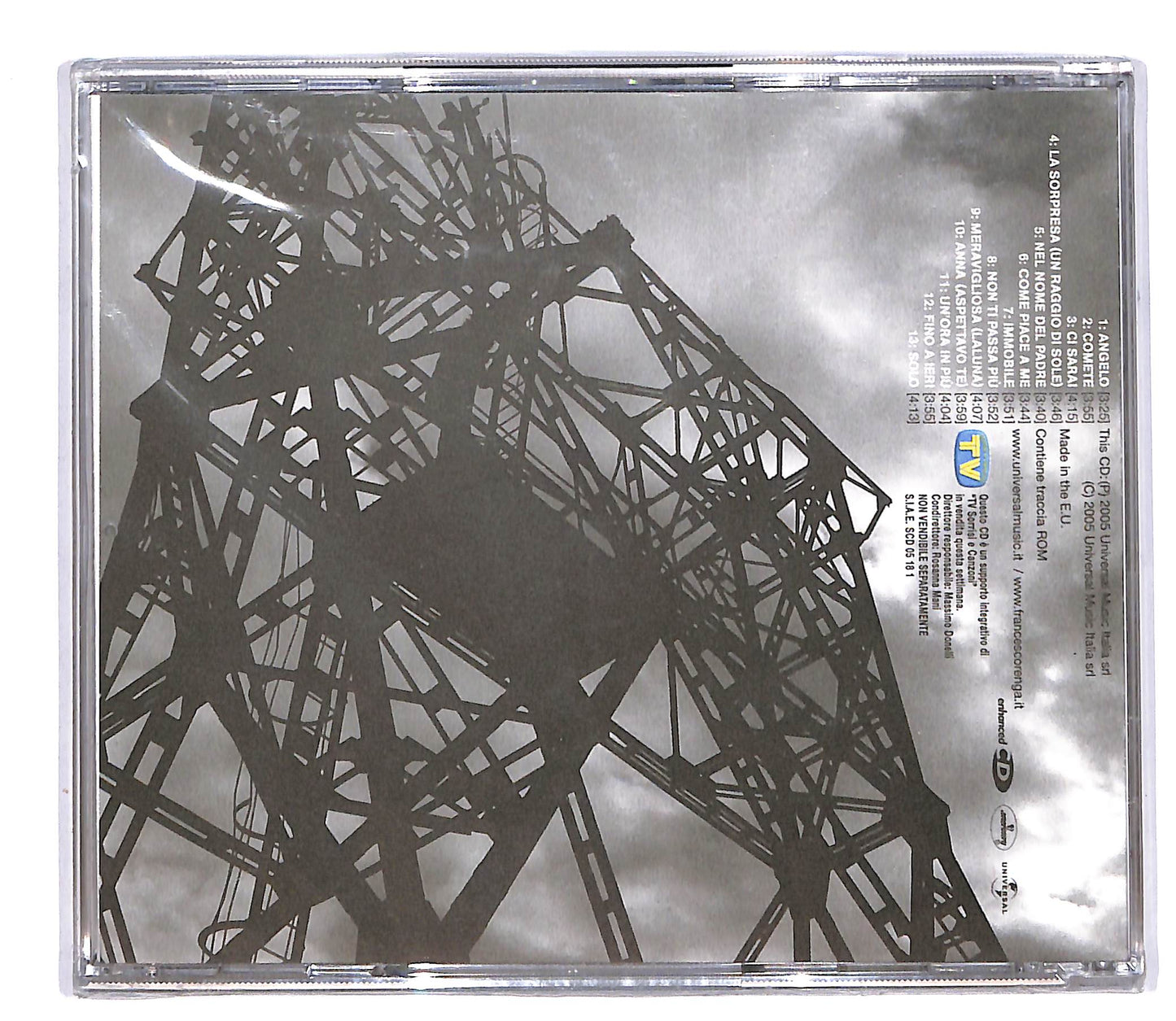 EBOND Francesco Renga - Camere Con Vista EDITORIALE CD CD062236