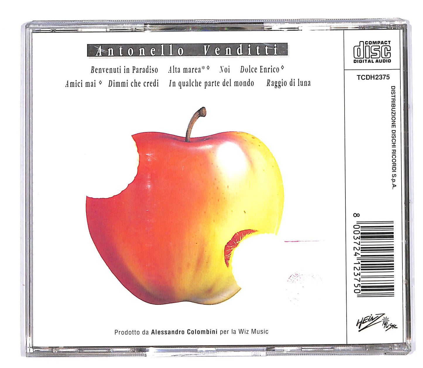 EBOND Antonello Venditti - Benvenuti In Paradiso CD CD062238