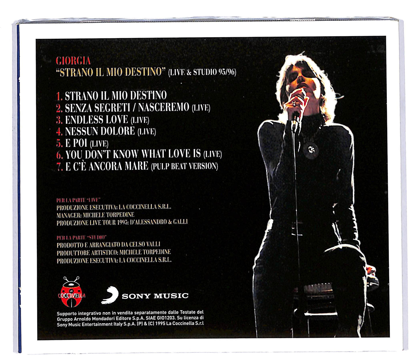 EBOND Giorgia - Strano Il Mio Destino EDITORIALE CD CD062314