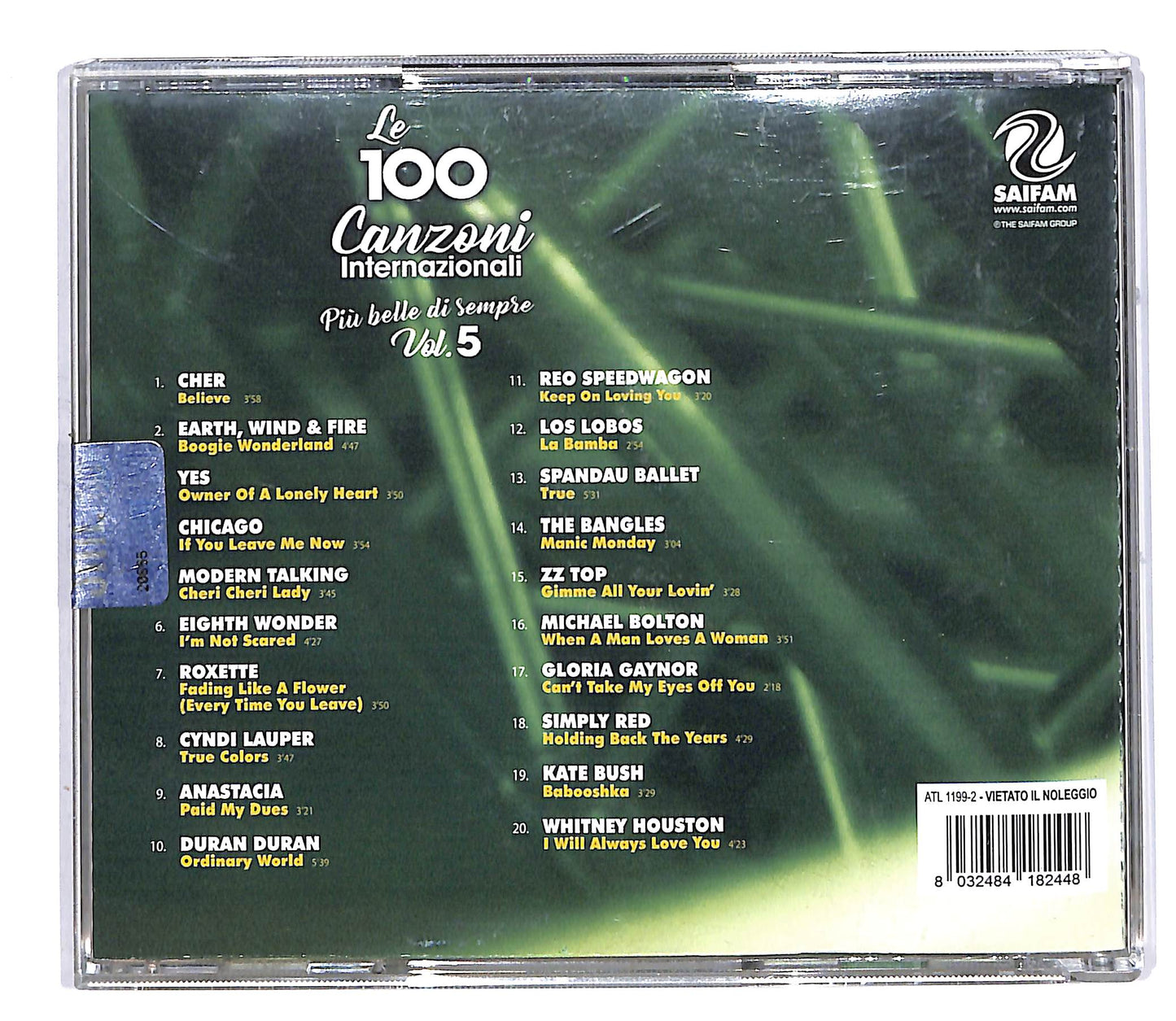 EBOND Various - Le 100 Canzoni internazionali vol.5 EDITORIALE CD CD062316