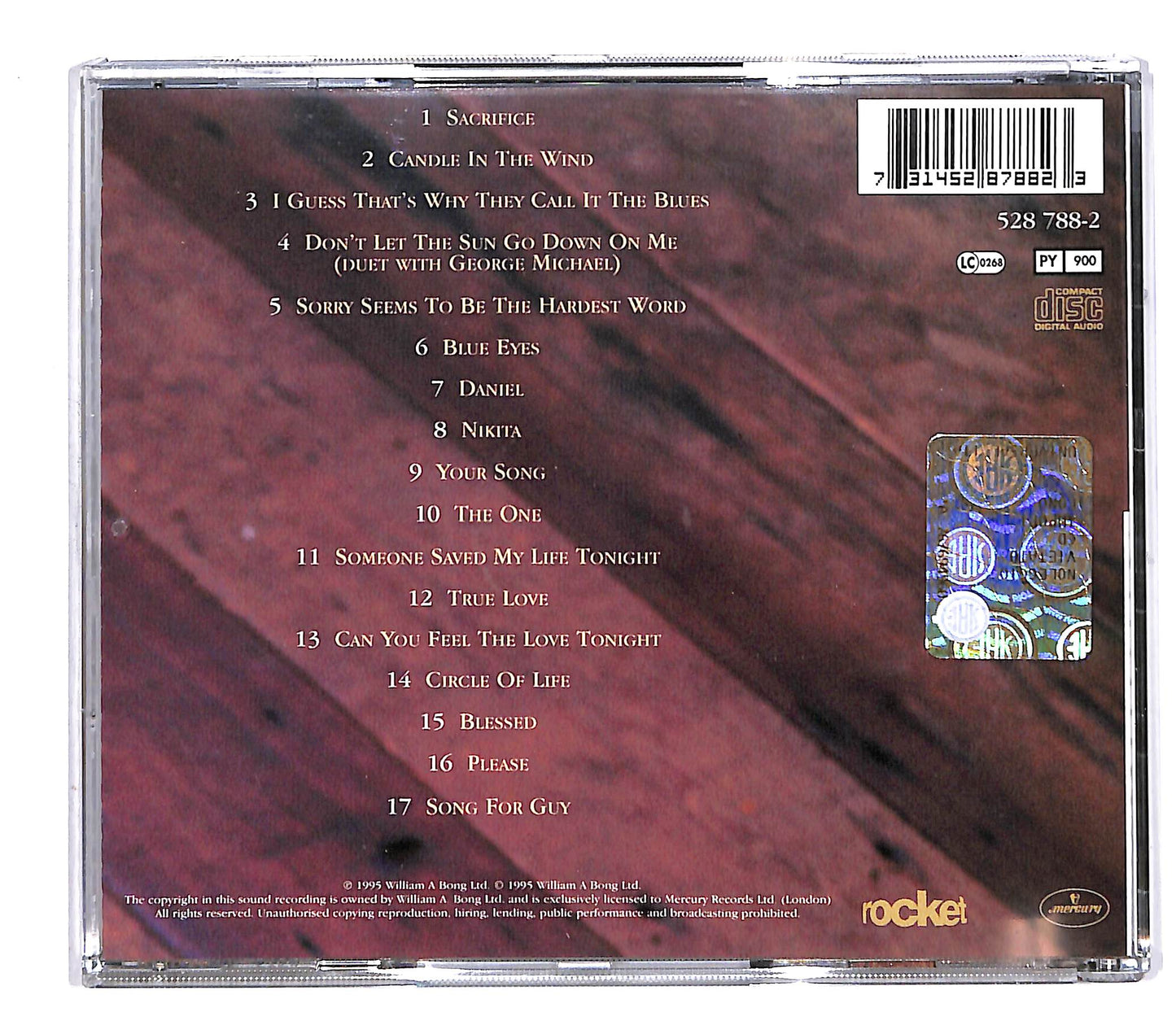 EBOND Elton John - Love Songs CD CD062353