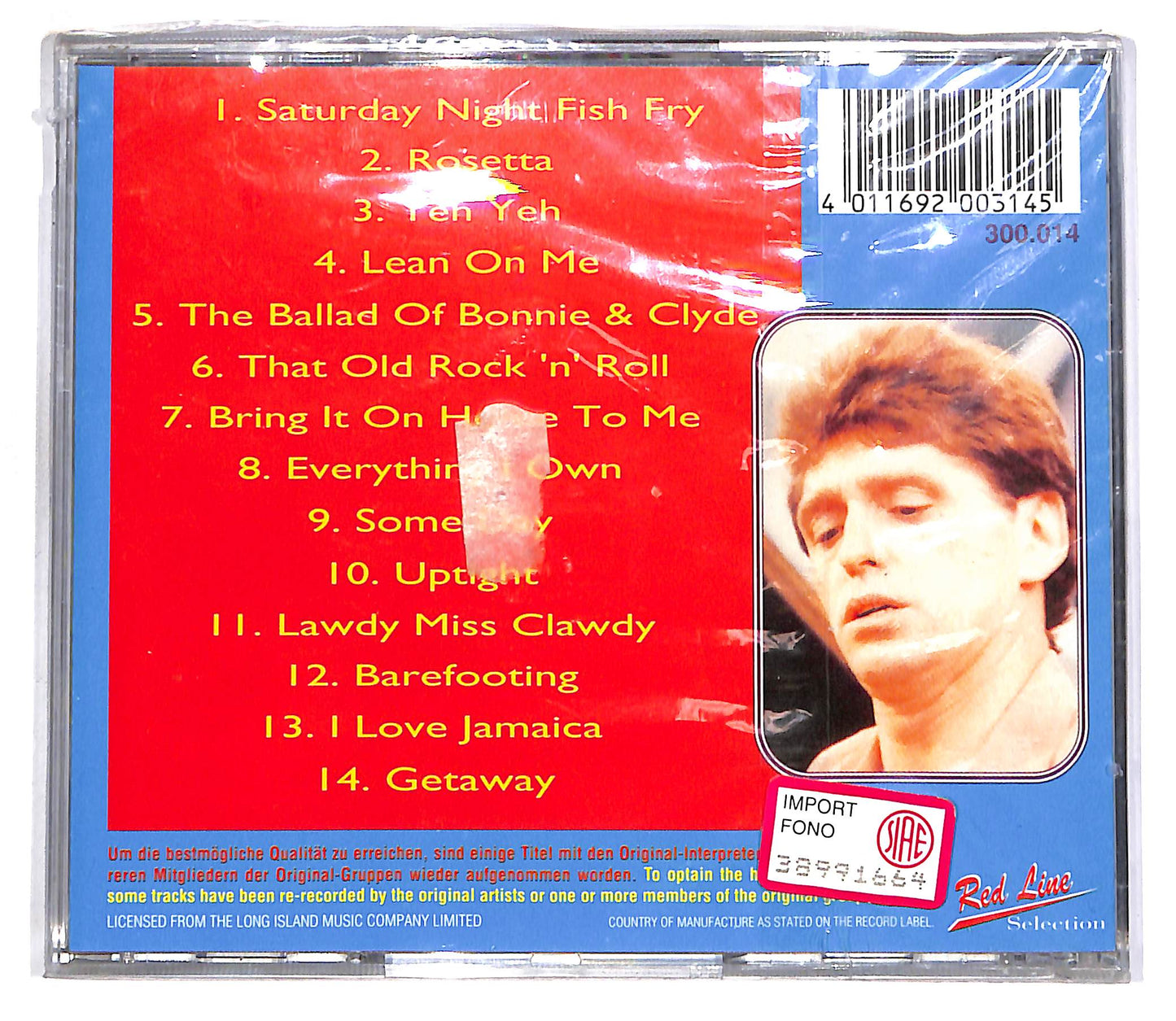 EBOND Georgie Fame - Lean On Me CD CD062517