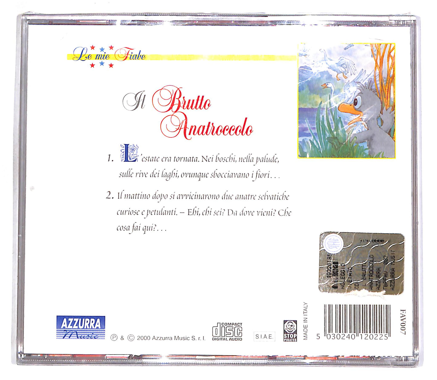 EBOND Il Brutto Anatroccolo - Le Mie Fiabe CD CD062521