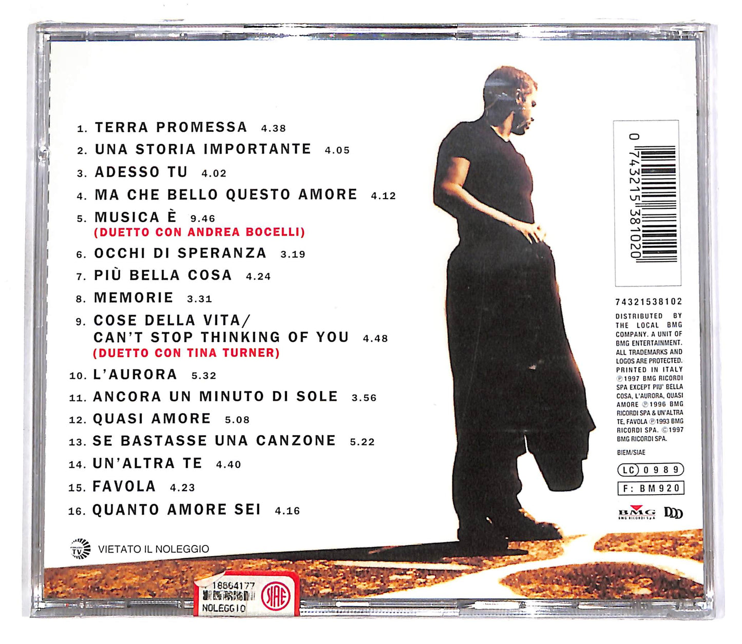 EBOND Eros Ramazzotti - Eros CD CD062535