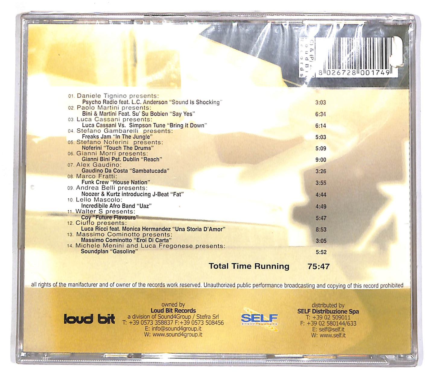 EBOND Various - Italian Dj's Affair Vol.4 CD CD062536