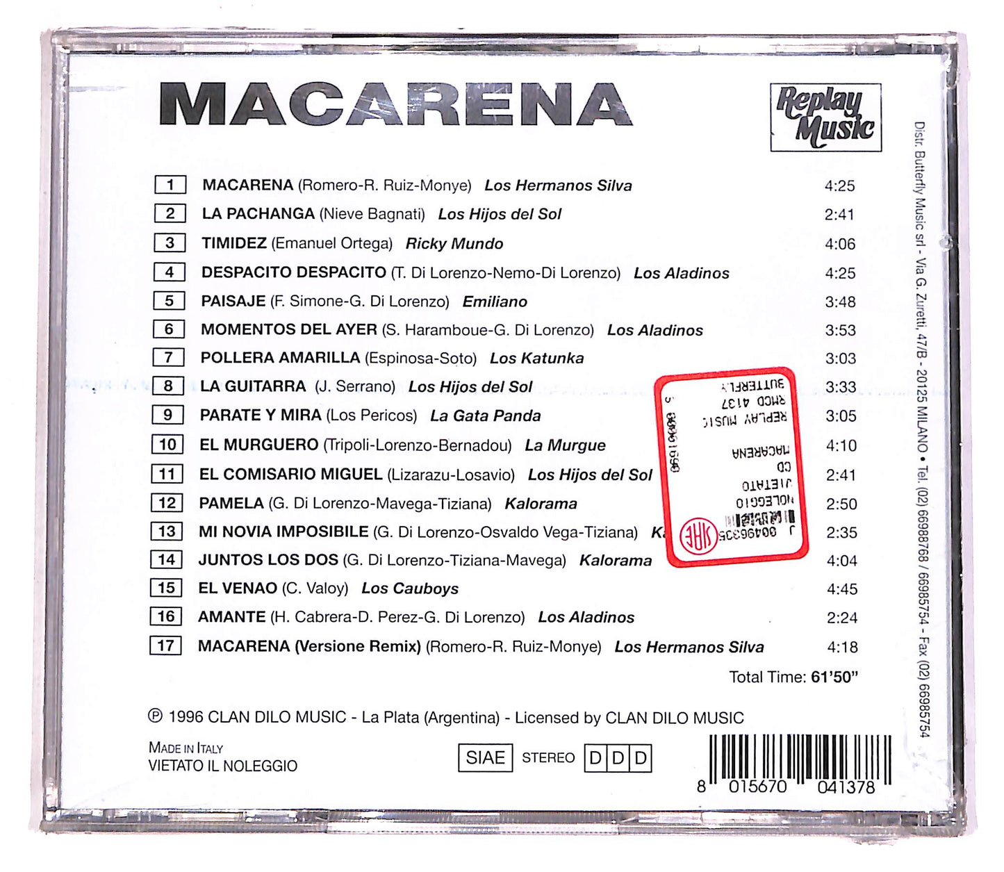 EBOND Various - Macarena CD CD062551