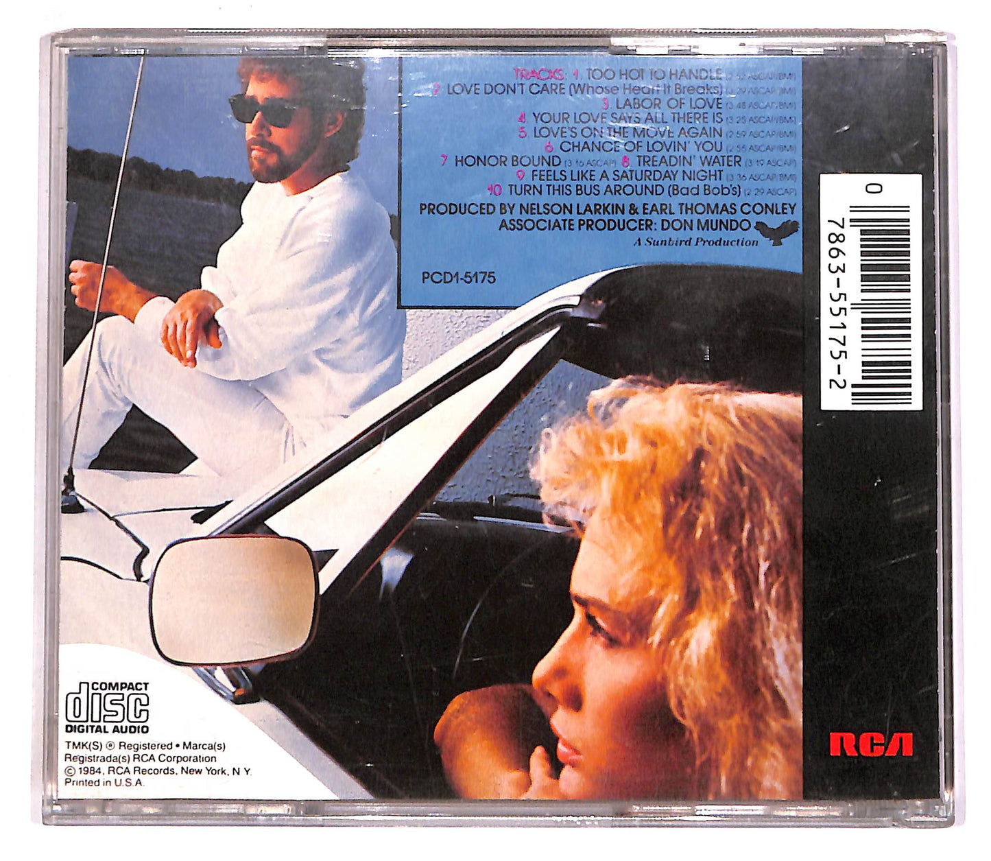 EBOND Treadin' Water - Earl Thomas Conley CD CD062555