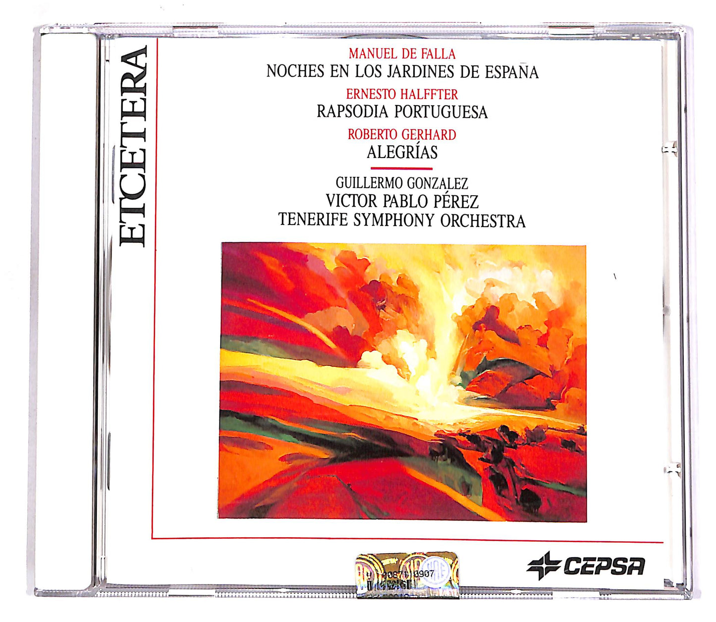EBOND Falla, Halffter, Gerhard - Tenerife Symphony Orchestra CD CD062647