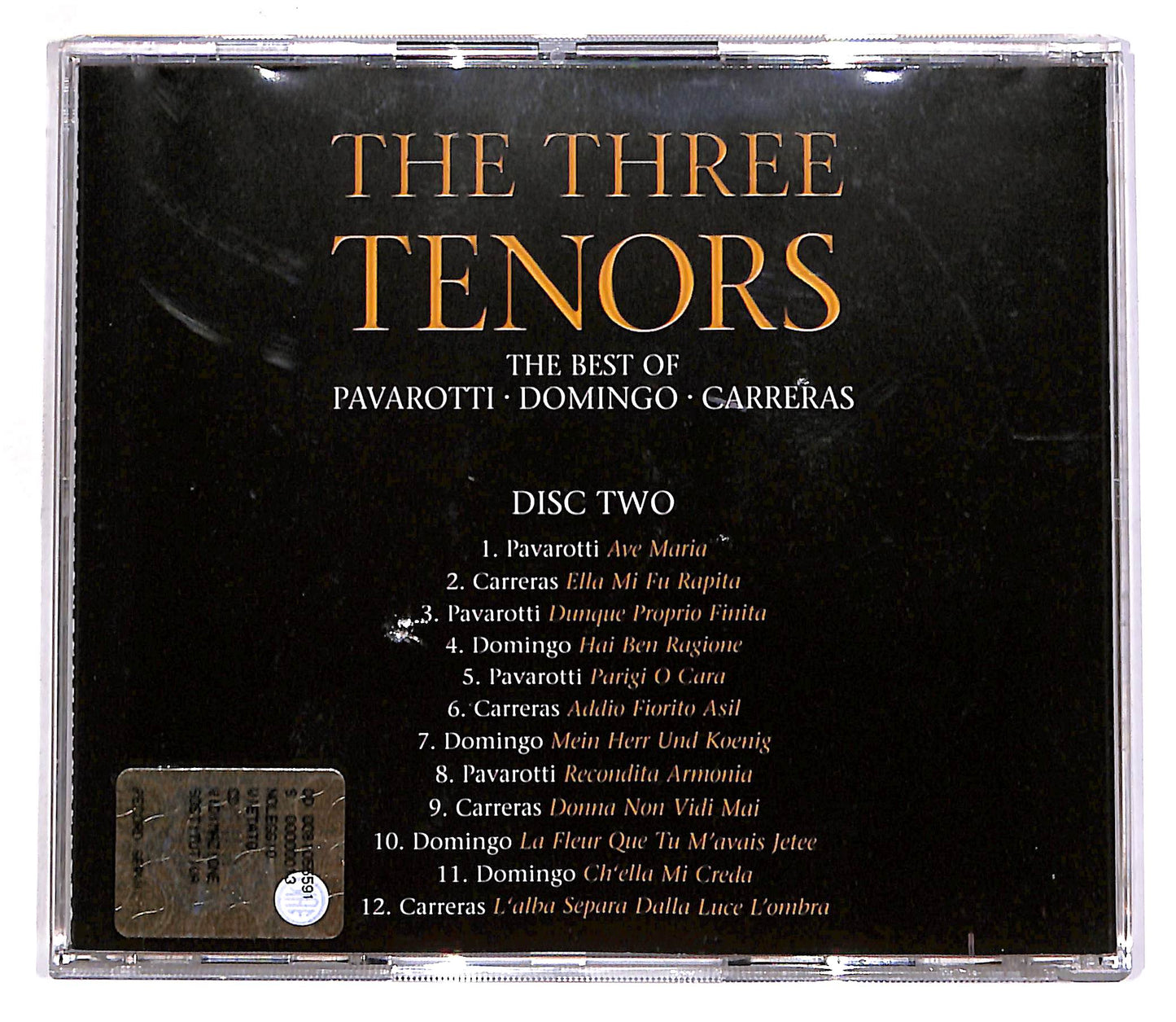 EBOND The Three Tenors - Disc Two EDITORIALE CD CD062702