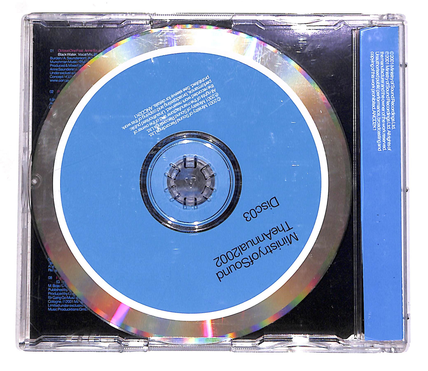 EBOND Ministry of Sound - The Annual 2002 - Disc 03 PROMO CD CD062803
