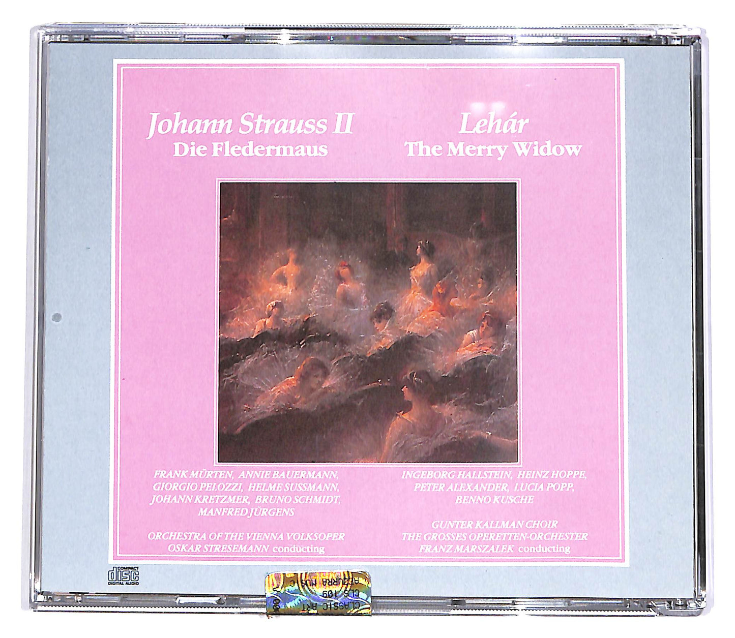 EBOND Johann Strauss - Die Flermaus - Lehar - The Merry Widow EDITOR CD CD062857