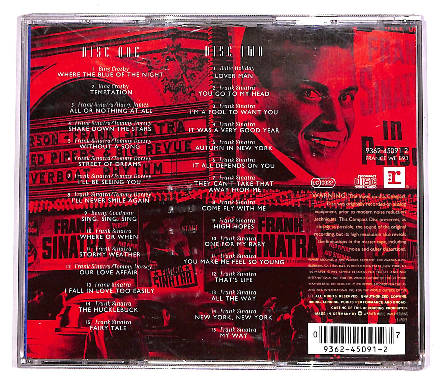 EBOND Music From The CBS Mini-Series - Sinatra (2 dischi) CD CD062962