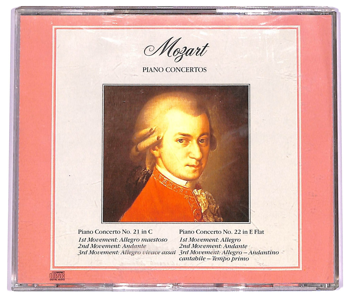EBOND The Great Composers - Mozart piano concerto No.21 EDITORIALE CD CD063434