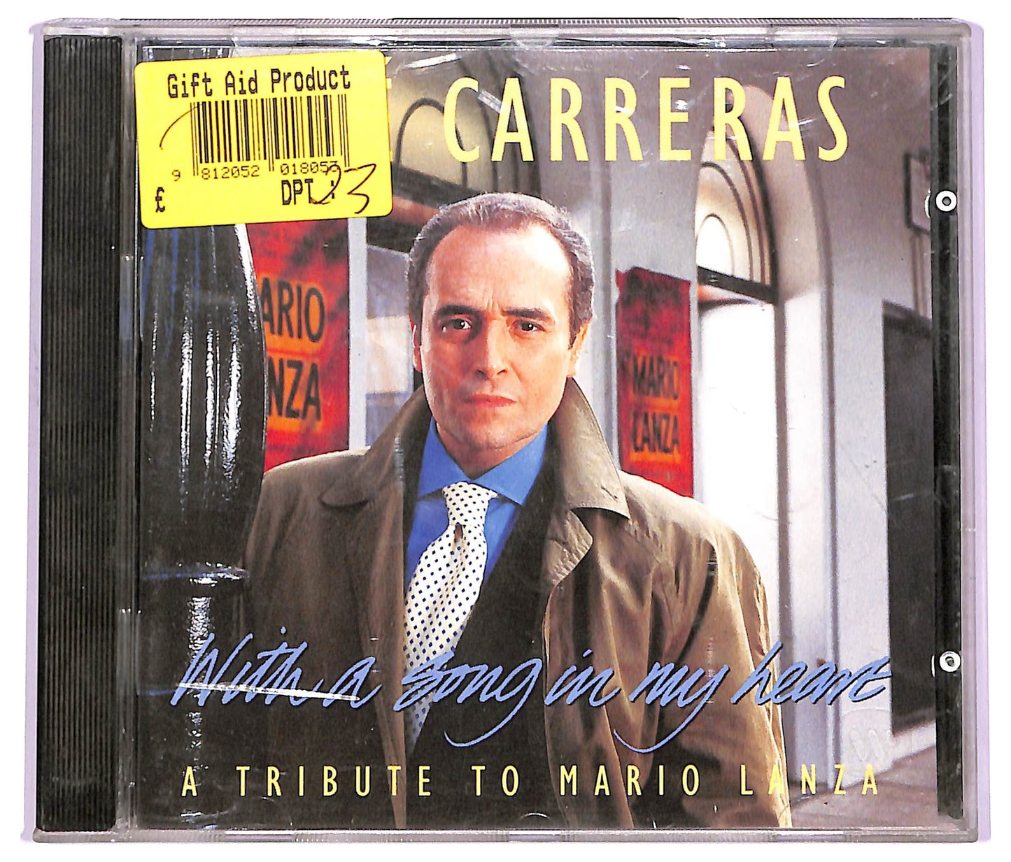 EBOND Jose Carreras - With A Song In My Heart (A Tribute To Mario Lanza) CD CD063507